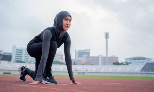 jilbab sport terbaik