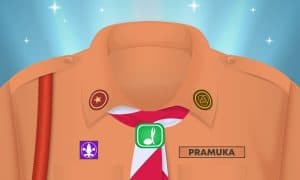 nama nama tanda pengenal pramuka