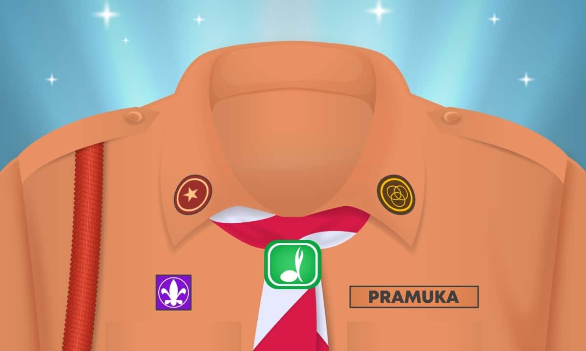nama nama tanda pengenal pramuka