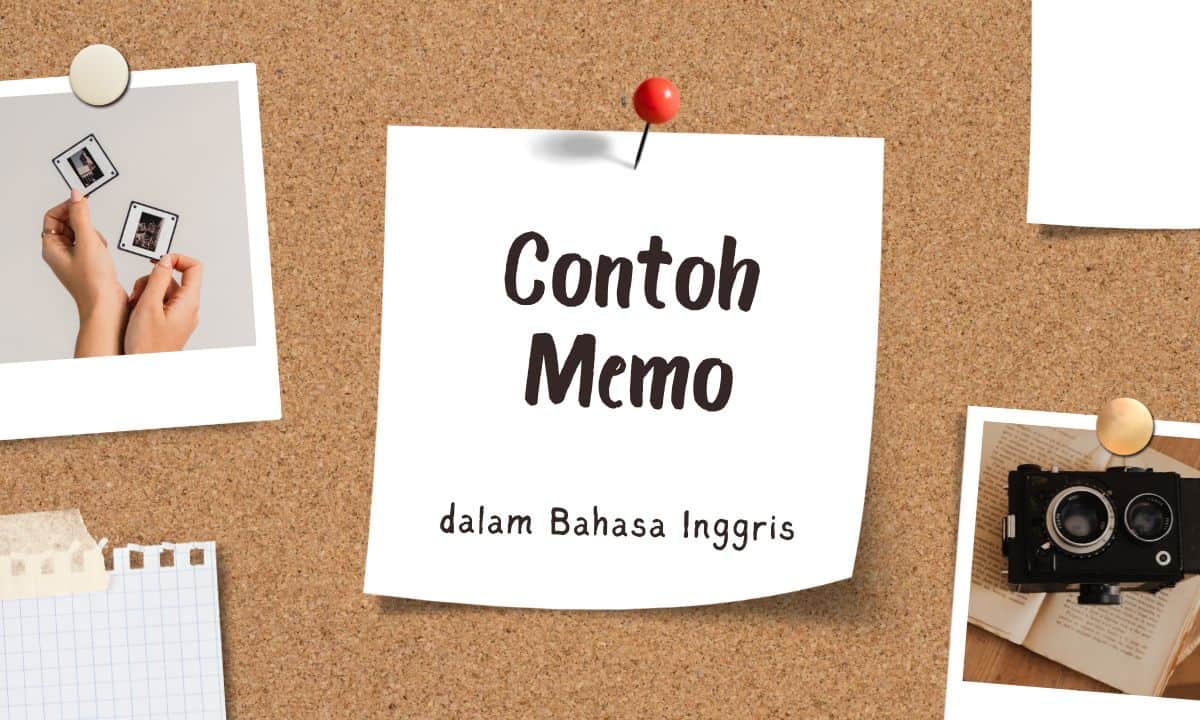 contoh memo dalam bahasa inggris