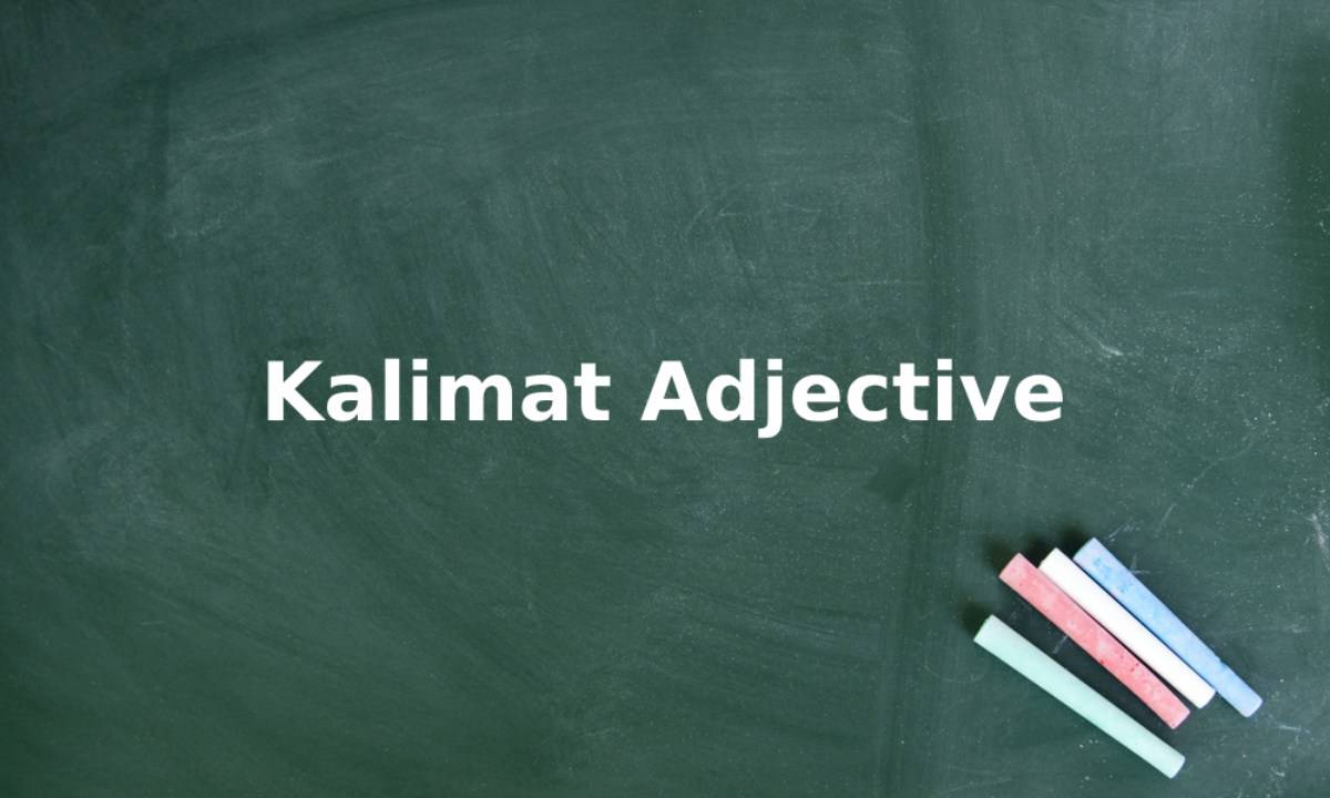 Contoh Kalimat Adjective (Kata Sifat) dalam Bahasa Inggris. Simak Penjelasannya!