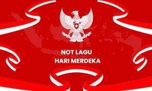 Not Pianika Lagu 17 Agustus Hari Merdeka Lengkap dengan Liriknya
