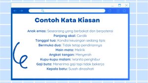 Contoh Kata Kiasan Terbaru