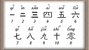 angka dalam bahasa mandarin