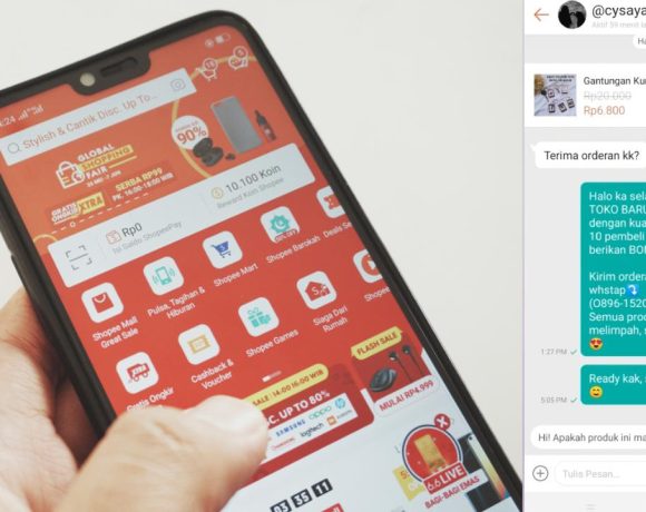 contoh pesan auto reply shopee