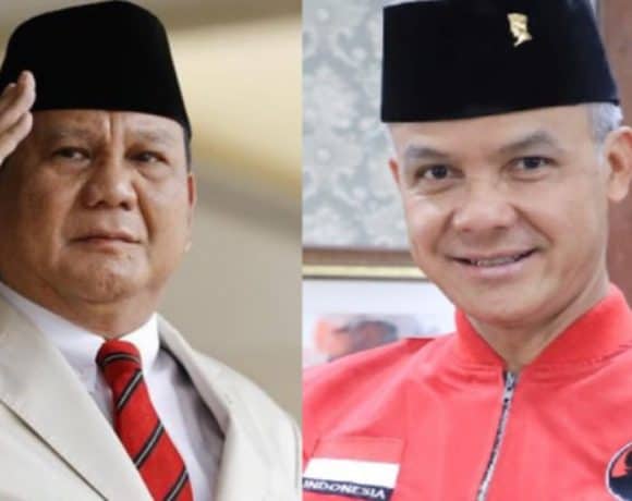 prabowo dan ganjar