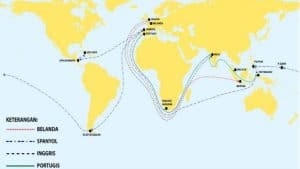 Rute Kedatangan Bangsa Barat ke Indonesia Mulai dari Portugis hingga Belanda