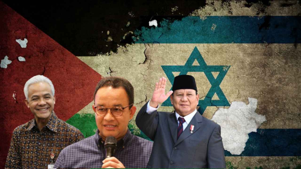 Begini Respons para Capres terhadap Konflik Israel dan Palestina. Berpihak ke Mana?