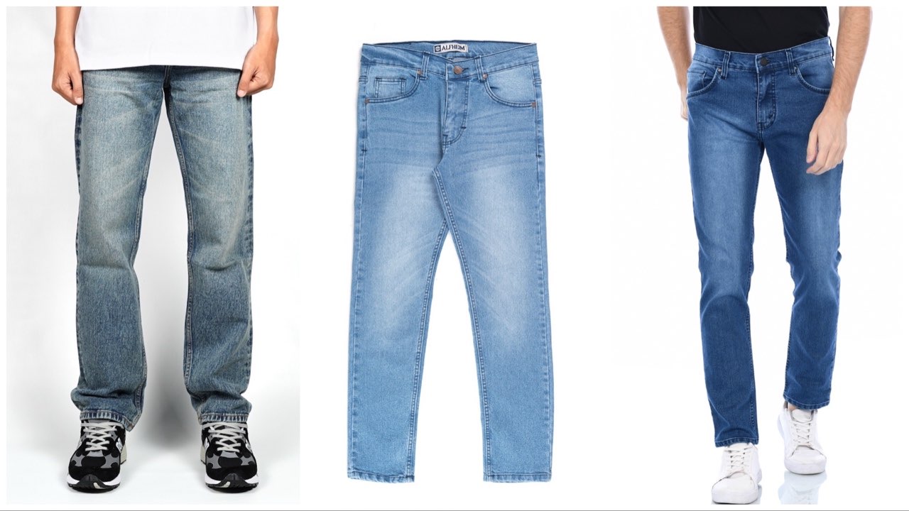 celana jeans pria