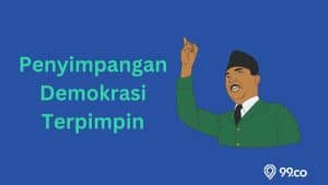 7 Penyimpangan Demokrasi Terpimpin Indonesia pada Pancasila dan UUD 1945. Materi Kelas 9 SMP!