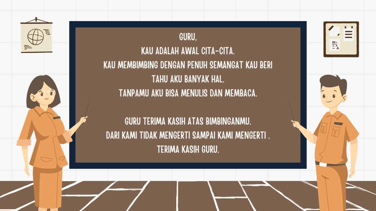 puisi guruku pahlawanku