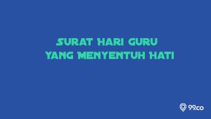 5 Contoh Surat Hari Guru yang Menyentuh Hati dan Bermakna