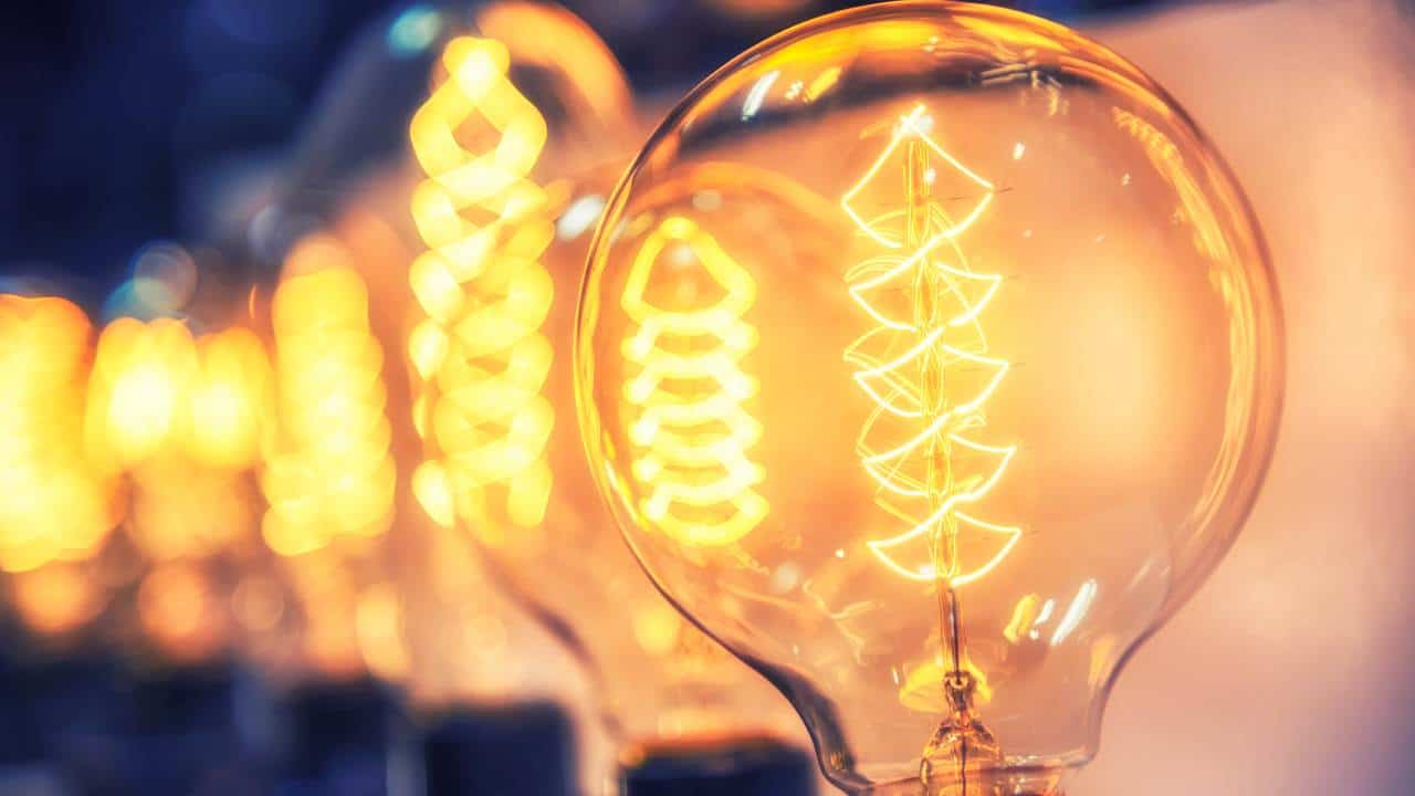 lampu menyala