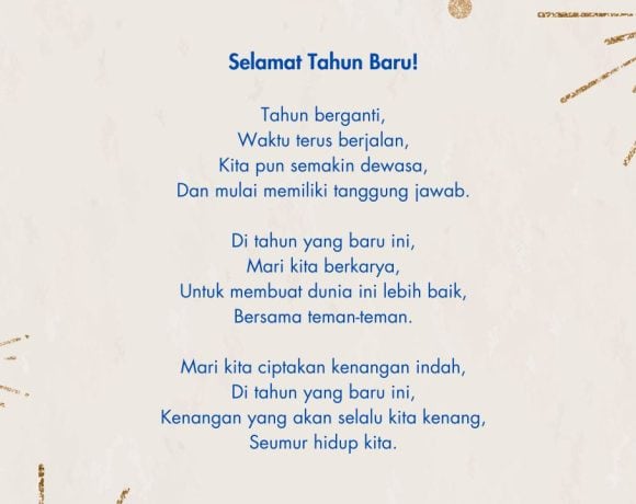 10 Contoh Puisi Tahun Baru 2025 yang Menyentuh Hati, Bagikan kepada Orang Terkasih!