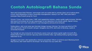 contoh autobiografi bahasa sunda singkat