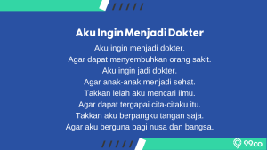 7 Contoh Puisi Cita Citaku Menjadi Dokter yang Menyentuh Hati. Berkesan!