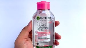 rekomendasi micellar water Garnier untuk kulit berjerawat