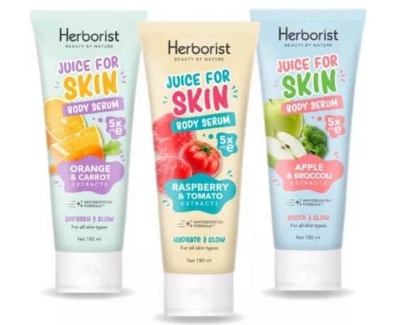 3 Varian Herborist Body Serum yang Paling Wangi, Bikin Kulit Glowing!