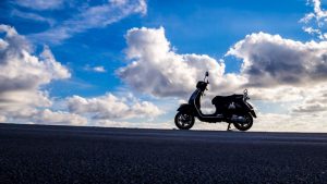 motor listrik mirip vespa