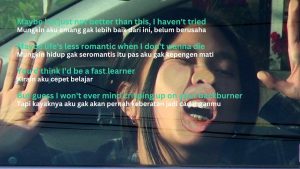 lirik dan arti lagu backburner niki