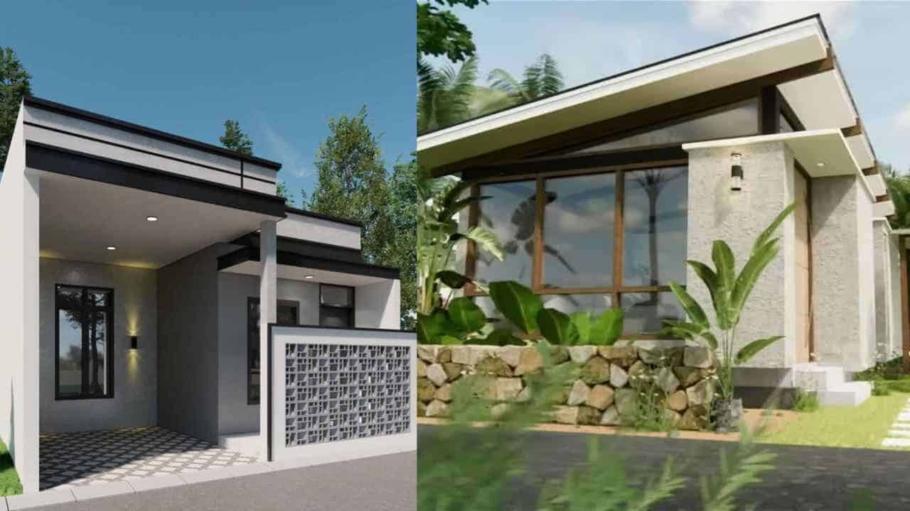 model dak rumah kampung