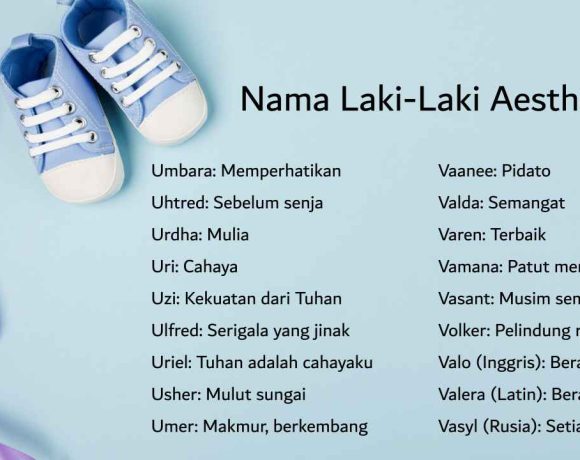 350 Nama Laki Laki Aesthetic yang Unik dan Penuh Makna
