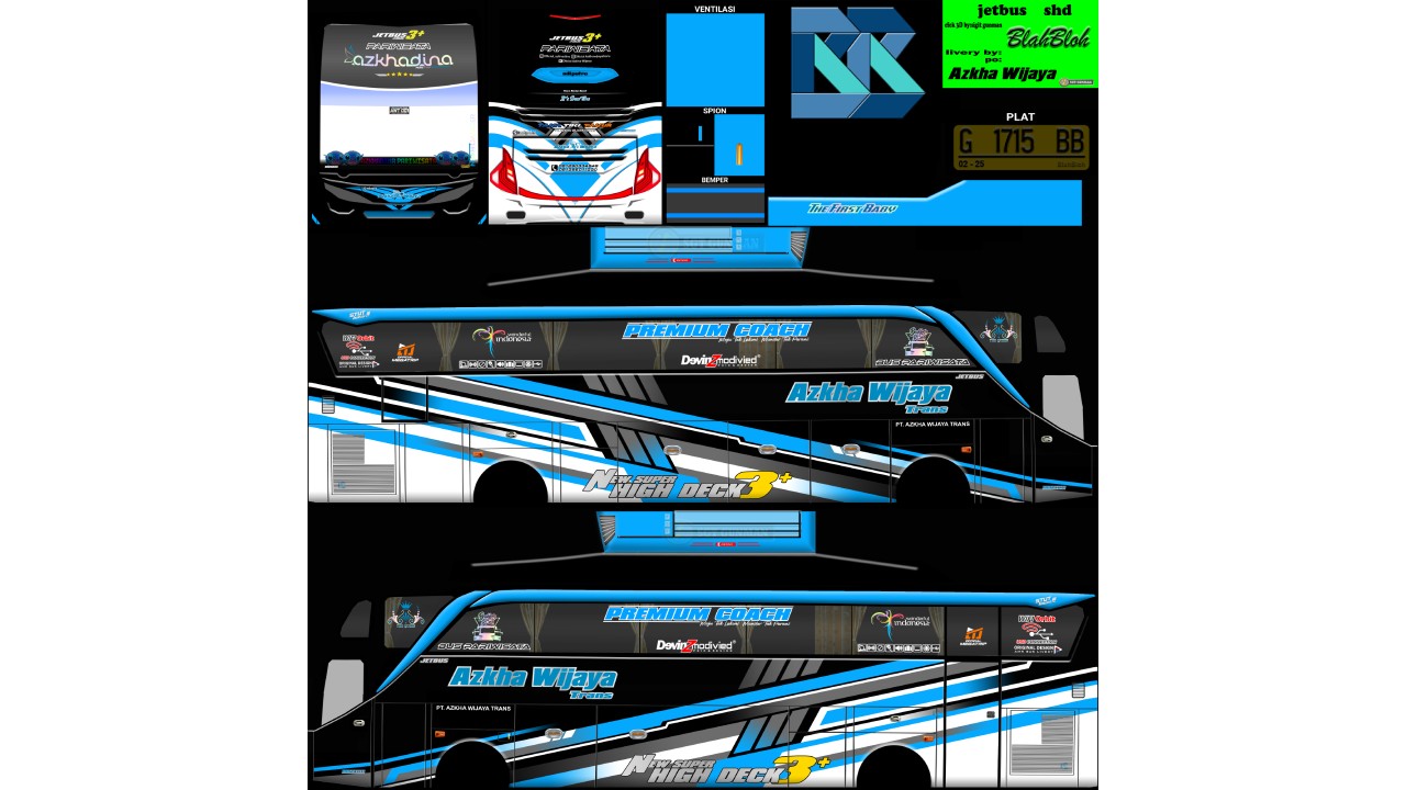 45 Download Livery BUSSID SHD UHD Terbaru 2024, Gagah di Jalanan!